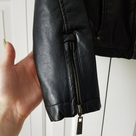 Fur leather jacket - Picture 3 of 4